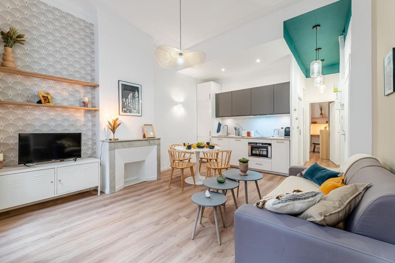 T3 Tout Confort, Moderne, En Centre Ville 마르세유 외부 사진